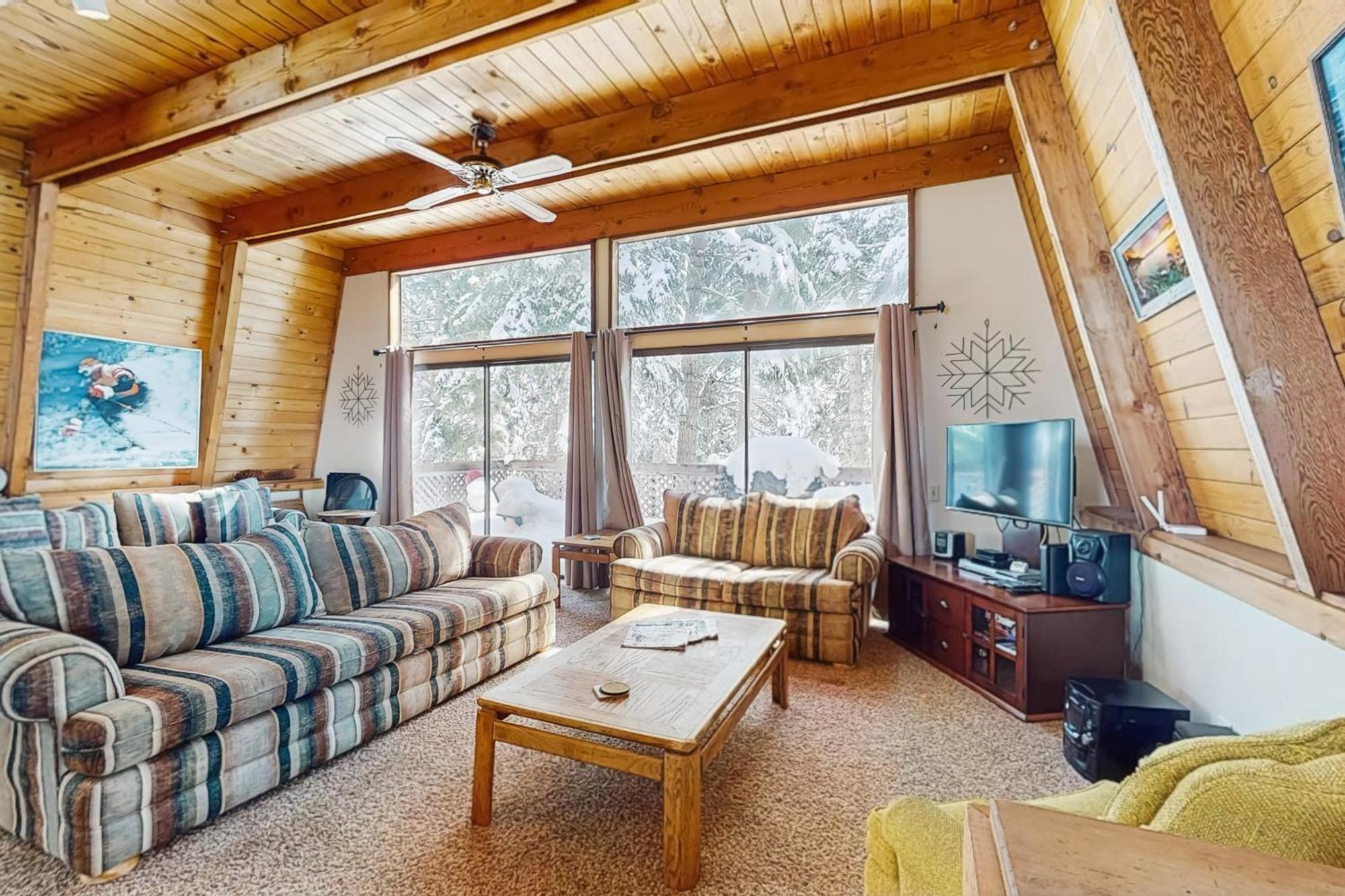 Retro Family Gathering Home In Tahoe Donner Truckee Exterior foto